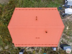 Крыша каркасного дома в окрестностях Ёксолово