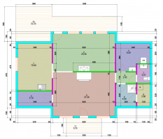 Планировка первого этажа каркасного дома во Всеволожске