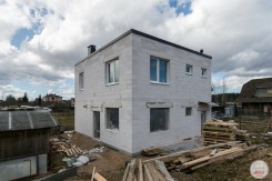 Дом из газобетона в Новоселье