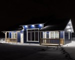 одноэтажный каркасный дом на утеплённой шведской плите в Гостилицах