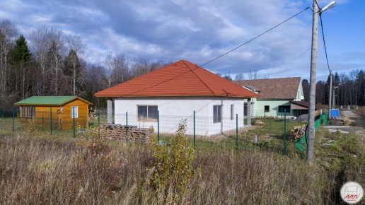 Одноэтажный дом из газобетона на УШП в Петергофских Предместьях
