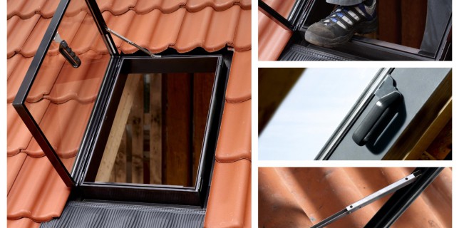 Velux GVT - специальное окно-люк на крышу