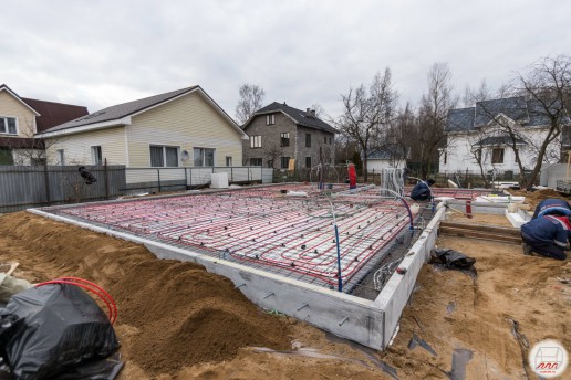 УШП в Лахте готовится к заливке бетона