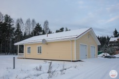 Зимний вид на домик в Смолячково