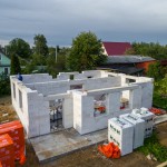 Строим дом из ГБ в Осельках