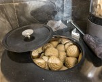 Финская печь с камнями