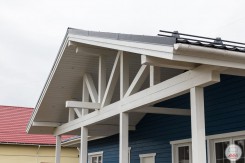 Крыша террасы дома в Новом Калище