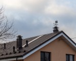 Крыша дома из газобетона в Киришах