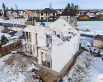 Стройка дома из газобетона на УШП в Агалатово, апрель 2018