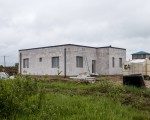 Одноэтажный дом из газобетона с плоской крышей на УШП в Алакюле