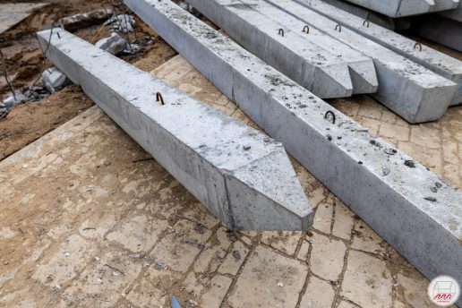 бетонные сваи 250*250 мм, остроконечные
