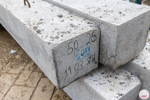 бетонные сваи 250*250 мм, тупоконечные